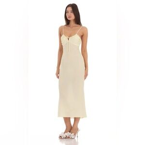 Express white Maxi Dress